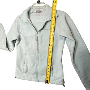 Columbia Jacket Womens Medium Light Blue XL6445 Full Zip Fleece Outdoors Hiking thumbnail 8