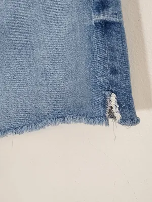 American Eagle Strigid Relaxed Cutoff Jean Shorts Size 12 thumbnail 3