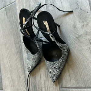 Zara rhinestone heels thumbnail 8
