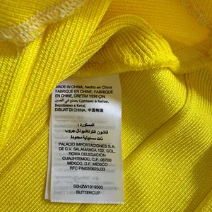 Bebe Lemon Yellow Cutout Bandage Dress Y2K Buttercup Cap Sleeve thumbnail 6