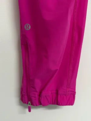 Lululemon Adapted State High-Rise Cropped Jogger Size 8 Sonic Pink thumbnail 3