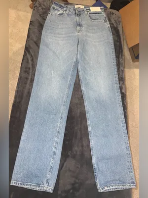 Abercrombie & Fitch The 90s Straight Ultra High Rise Jean Size 27 (4 Long) NWT thumbnail 14