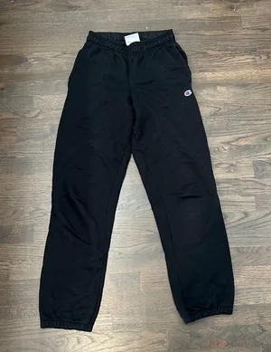 Champion Black Sweatpants thumbnail 1