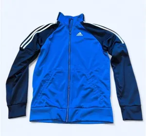 Adidas Men’s Blue Jacket  thumbnail 1