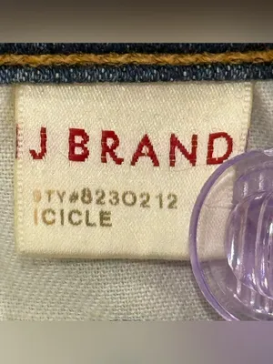 Vintage J Brand Low Rise Flare Jeans 24 Icicle Blue Y2K Minimal Retro 2000s thumbnail 9