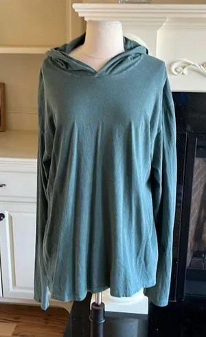 Hoodie Pullover Long Sleeve Comfy Cotton Womens Large Tunic thumbnail 3