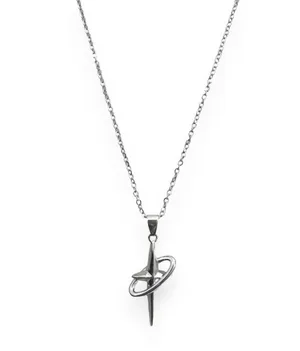 Star Pendant Necklace for Men Women Streetwear Unisex Style thumbnail 1