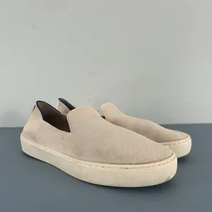 Rothy's The Original Slip On Sand Beige Washable Knit‎ Sneakers thumbnail 3