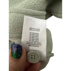 TNA Aritzia Sz 2 Polar Jacket Polartec 200 Long Sleeve Fleece Shacket Green Xx-8 thumbnail 7