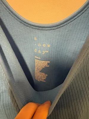 Target Blue Athletic Tank Top thumbnail 4
