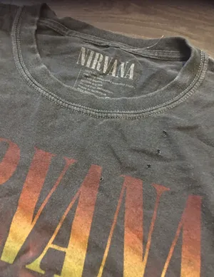 Nirvana Oversized T-shirt Sz O/S thumbnail 4