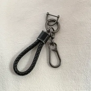 Car Keychain Carabiner Keychain for Men Women Braided Rope Bag Charm Key Rings thumbnail 3