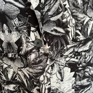 urban outfitters silence + noise Blazer lightweight abstract floral size Large thumbnail 4