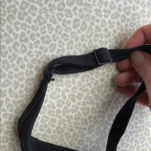 NWOT OFFLINE by Aerie Black Flare Jumpsuit Activewear with adjustable straps XL thumbnail 8