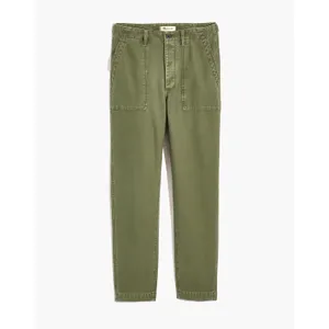 Madewell Griff Tapered Fatigue Green Cropped Cargo Pants Size 34 thumbnail 2