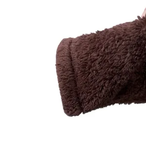 The North Face Jacket Womens Size Medium Brown Teddy Fleece 1/4‎ Zip Pullover thumbnail 6