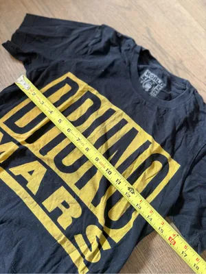 Bruno Mars Black & Yellow Tour T-Shirt: Size XS-S thumbnail 4