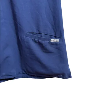 Figs‎ Deep Navy Blue V-Neck Scrub Top Nurses Medical Provider Sz XXS thumbnail 6
