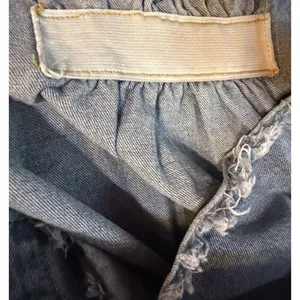 NWT Joiemont Women XL Light Wash Distressed Denim Jacket Rhinestone Stars Fringe thumbnail 6