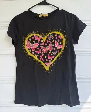 Vinizbena Women’s Embellished Graphic Top – Size Small thumbnail 1