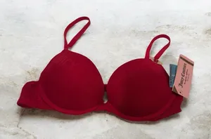 Juicy Couture Bold Red Bra size 34 B thumbnail 1