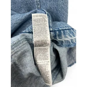 VINTAGE GAP 1990's 90's | M | Dress Jean Embossed UltraSoft Denim Mini Dress thumbnail 9
