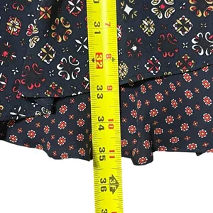 Derek Lam 10 Womens Silk Dress Sz 8 Medallion Print Asymmetric Hem Career Boho thumbnail 7