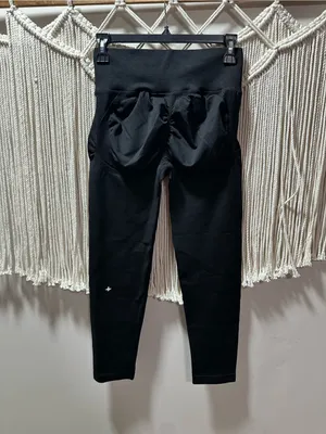 HALARA Black High-Waist Performance Leggings thumbnail 2