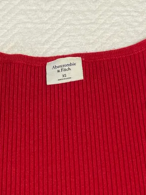 Abercrombie Red Mini Dress thumbnail 4