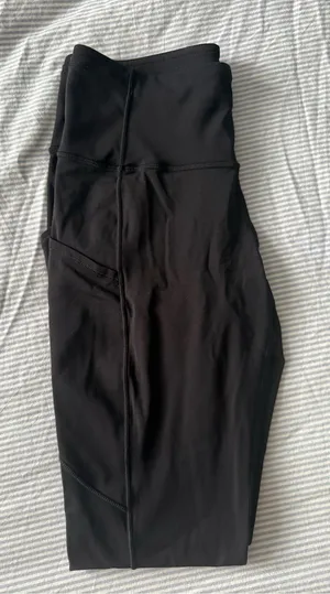 Lululemon Fast and Free 25” Women’s Black High-Rise Performance Leggings thumbnail 1