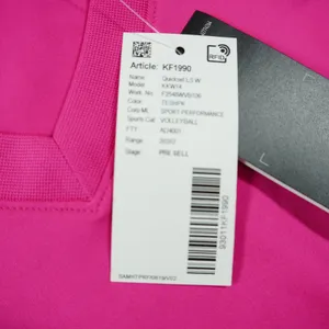 Adidas Quickset Volleyball Jersey Pink White Long Sleeve Women's Size Small‎ NEW thumbnail 4