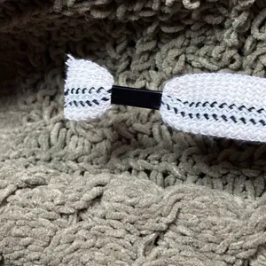 Pol Oversize Olive Green Chunky Knit Olive Sweater with Hoodie and Ties. Nubby thumbnail 4