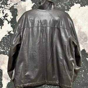 Accents Collection Faux Leather Sherpa Utility Jacket thumbnail 5