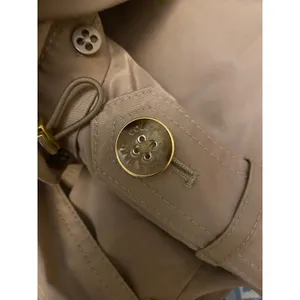 Cole Haan Belted Trench Coat Women Small Taupe Khaki Water Resistant Jacket NWOT thumbnail 9