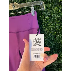 Girlfriend Collective Purple High Rise Leggings Size XS NWT thumbnail 3