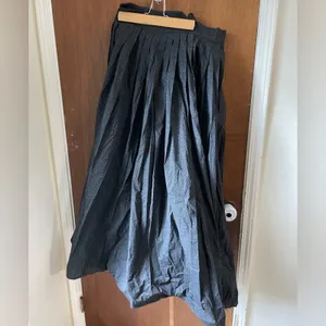 Victorian cotton skirt black Size L thumbnail 7