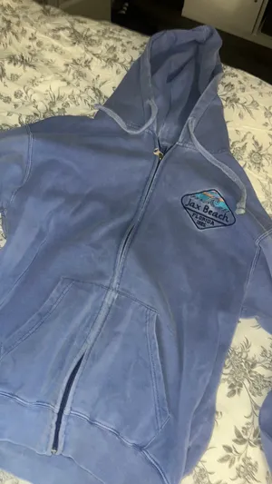 Surf Style surf shop blue zip up thumbnail 1