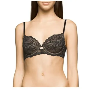 Brand New Calvin Klein Women's Size 34DDD Black Unlined Full Coverage Bra thumbnail 2