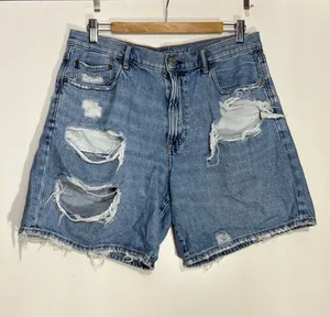 American Eagle Outfitters Light Blue 90s boyfriend short size 14 thumbnail 1