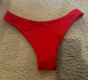 Cd08 buttom bikini bathing suit red small thumbnail 1