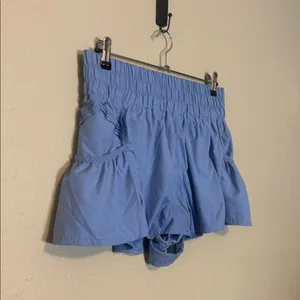 Free People Movement Get your Flirt on Shorts Cloudy Waters Size Medium thumbnail 3