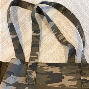 Koala Kanvas Camouflage Canvas Tote Bag – Black Glitter Star thumbnail 4