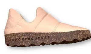 Asportuguesas Crus Light Pink Fabric Slip-On Shoes‎ Cork Sole EU 41 Sustainable thumbnail 1