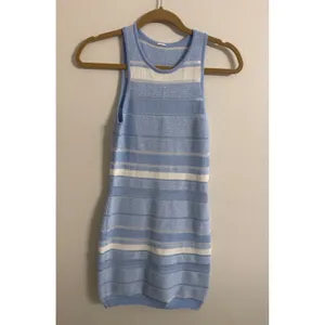 Alo Yoga Sport Play Knit Dres Blue White Size XS thumbnail 3