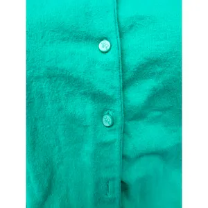 Lilly Pulitzer Cotton Green Button Down Cardigan M thumbnail 5