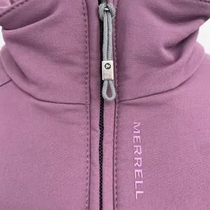 Merrell Purple Softshell Jacket Full Zip Up Hiking Outdoor Coat Gorpcore Size M thumbnail 5