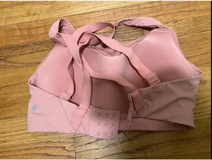 Pink Lululemon Sports Bra size 36D thumbnail 2