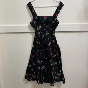 Hell Bunny Isobel Dress in Strawberry Print (L) thumbnail 3