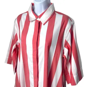 NWOT Lake x Atlantic Pacific Marnie Caftan Granita Stripe Night Shirt‎ Dress M thumbnail 3
