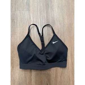 Nike Indy Light Support Sports Bra Black Adjustable‎ Straps Mesh Back Womens M thumbnail 2